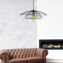 SINOP Suspensions / Lustres|Suspension design métal doré vintage forme fleur