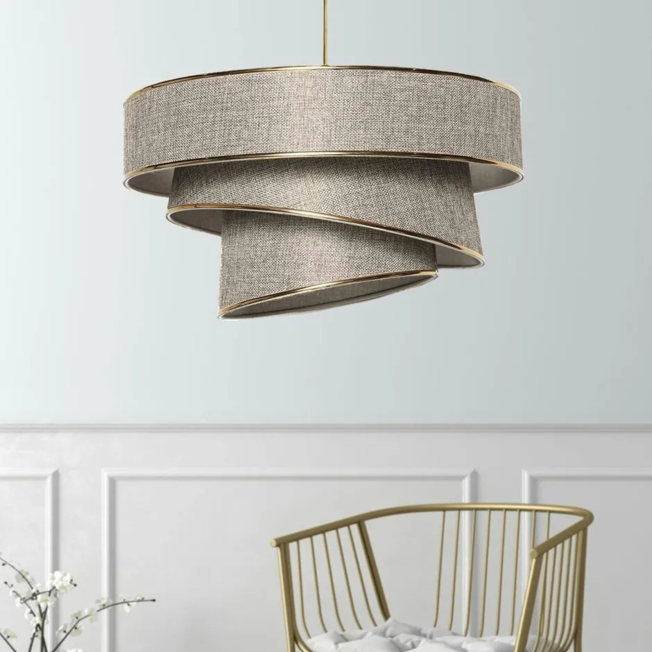 SINOP Suspensions / Lustres|Suspension design noire filaire fleur stylisée