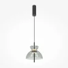 NORA Suspensions / Lustres|Suspension LED moderne - verre fumé silhouette cloche