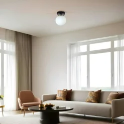 SINOP Suspensions / Lustres|Suspension moderne chic métal crème & doré, 3 abat-jour