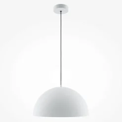 FLORA Suspensions / Lustres|Suspension moderne de cuisine - dôme blanc mat