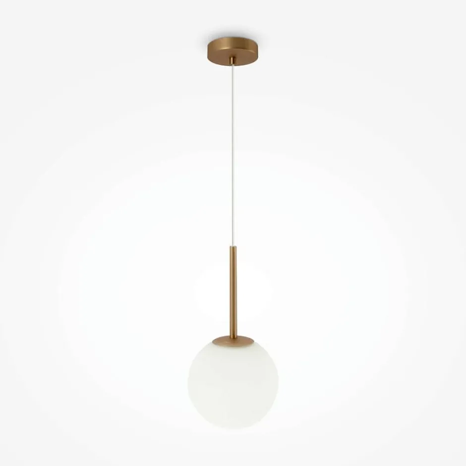 DELTONA Suspensions / Lustres|Suspension moderne noir & blanc – 5 globes en grappe