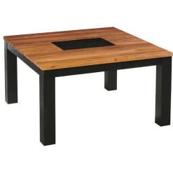 FAIRLIE Tables À Manger Carrées|Tables À Manger En Bois|Table à manger carrée en bois 140 cm