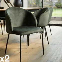 DIKA Tables À Manger Rondes|Tables À Manger En Bois|Table à manger ronde béton beige pieds bois croisés