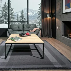 PALERME Tables Basses Carrées|Table basse carrée en chêne massif huilé 100 X 100