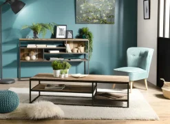 Swing Tables Basses Carrées|Table basse carrée style atelier