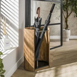 MARFA Tables Basses Gigognes|Table basse gigogne design – effet bois noir (3 pièces)