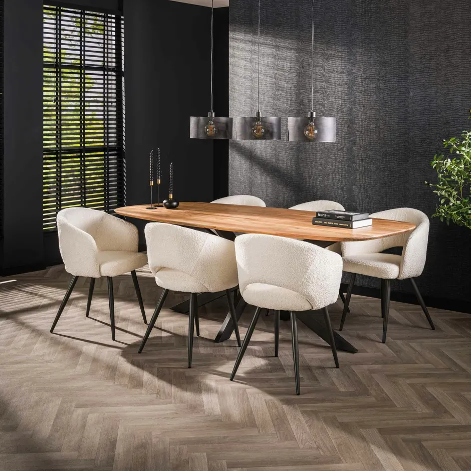 LOMBARDIE Tables D'Appoint Rondes|Sellettes Rondes|Table basse pivotante en céramique effet bois