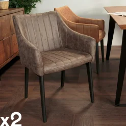 Swing Tables Basses Scandinaves|Tables Basses Vintage|Table basse ronde double plateau métal noir D 120 cm