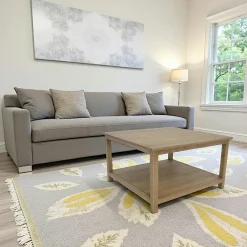 Tradition Tables Basses Carrées|TABLE BASSE carrée 70cm 2 niveaux