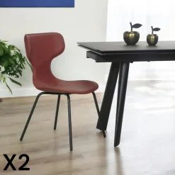 TORONTO Tables À Manger Rectangulaires|Tables À Manger En Céramique|Table céramique extensible gris foncé 140-180 cm