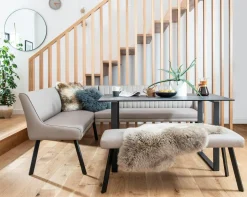 TORONTO Univers Déco·Design Contemporain|Tables À Manger Rectangulaires|Table céramique extensible gris foncé 176 cm-216 cm