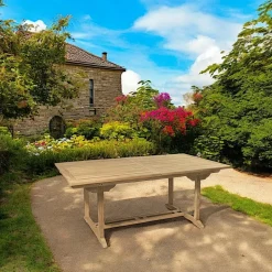 SUMMER Tables De Jardin|Table de jardin en Teck rectangle extensible 180/240cm