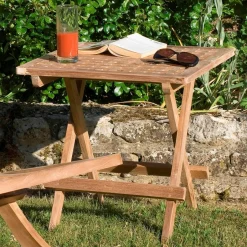 SUMMER Tables De Jardin|Table de jardin extensible teck 180/240