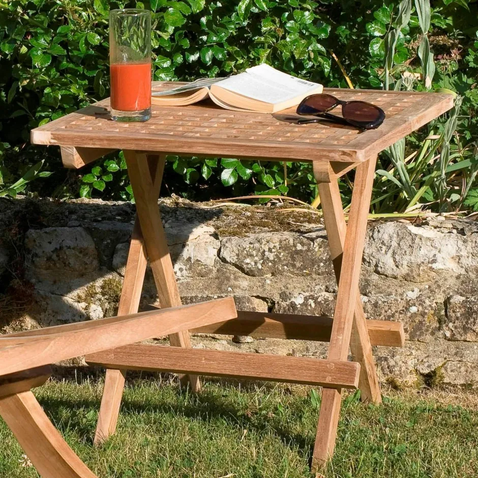 SUMMER Tables De Jardin|Table de jardin extensible teck 180/240