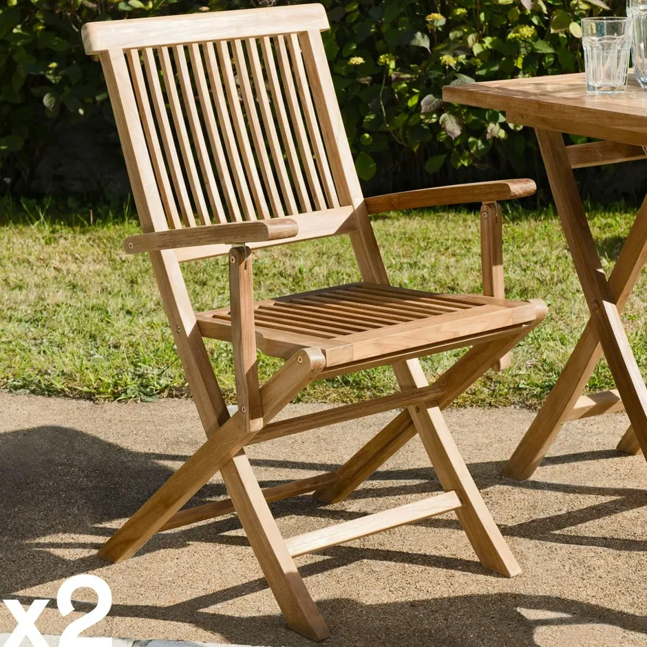 SUMMER Tables De Jardin|Table de jardin extensible teck 180/240