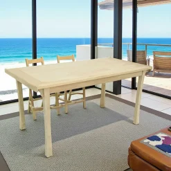 Maori Tables À Manger En Bois|Table de repas Hévéa 150x75x74cm