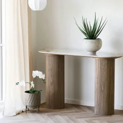 ASCOLI Tables Basses Gigognes|Tables Basses Design|Table de salon contemporaine (ensemble de 2)