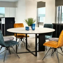 FLORENCE Tables À Manger Rectangulaires|Tables À Manger En Céramique|Table en céramique grise 240 cm