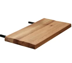 PALERME Tables À Manger Rectangulaires|Tables À Manger En Chêne|Table extensible en chêne huilé avec bords naturels 240 cm