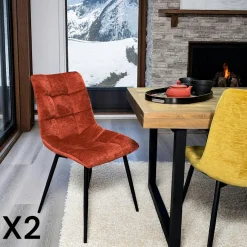 LOMBARDIE Tables À Manger En Céramique|Tables À Manger Extensibles|Table extensible en céramique forme ovale effet bois 140-200 cm