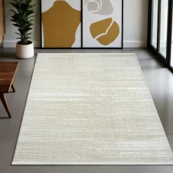 ISTANBUL Tapis|Textile·Tapis|Tapis beige – effet texturé, 140x200 cm