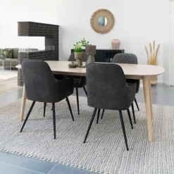 FEZ Tapis|Textile·Tapis|Tapis écru en laine tressée main 200x300 cm