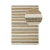 FEZ Tapis|Textile·Tapis|Tapis en jute et laine à motifs linéaires 160x230 cm