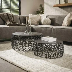 Tapis|Textile·Tapis|Tapis rectangulaire 200 x 290 cm laine tissée gris chiné