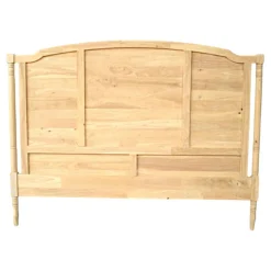 Tradition Têtes De Lit En Bois|Tête de lit Hévéa pour lit couchage 180 192x5x130cm