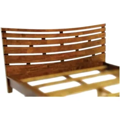 Niagara Têtes De Lit En Bois|Tête de lit incurvée Hévéa pour lit couchage 160 164x100cm