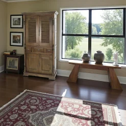 Tradition Vaisseliers En Bois|Vaisseliers En Bois|Vaisselier 4 portes hévéa 113x55x203cm