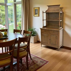 Tradition Vaisseliers En Bois|Vaisseliers En Bois|Vaisselier ancien hévéa massif