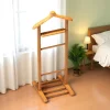 SITIA Meubles De Chambre·Valets De Chambre|Valet de chambre bois clair avec plateau vide-poches